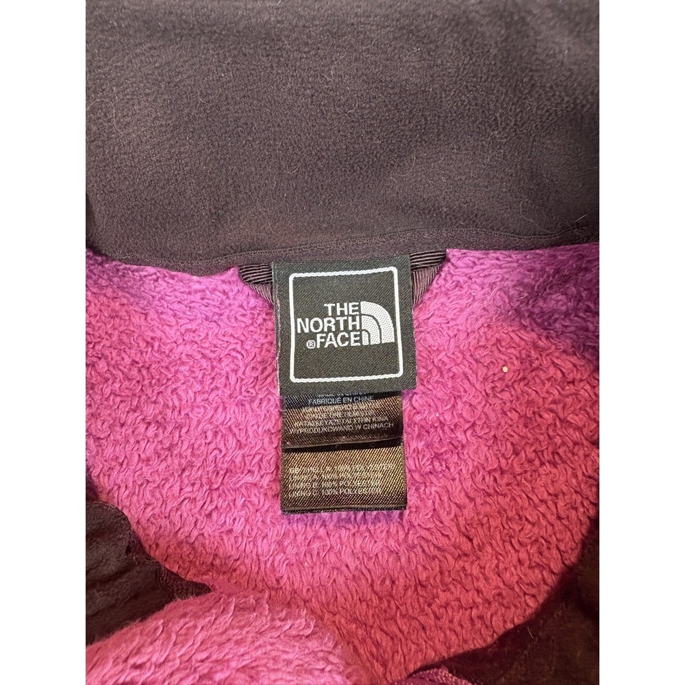 The North Face Jacket Womens Small Full Zip Long Sleeve Outdoors Pink Fleece - Picture 9 of 9